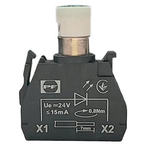 Світлодіодний модуль до кнопкових вимикачів FP білий 24V