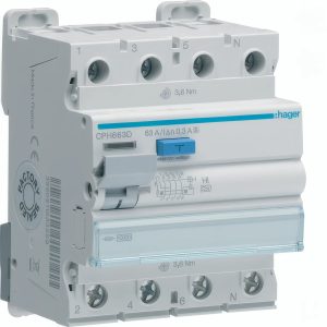 ПЗВ 4P 6kA 40A 100mA A Hager (B)