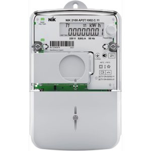 Ліч. 1-фаз.NIK 2100 AP6T.2002.MC.11 (A+, багатотарифний, 5(60)А, 220В)