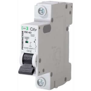 Модульный автоматический выключатель FB1-63 CITY 6кА "C" 1P 32А