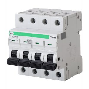 Модульний автоматичний вимикач FB2-63 STANDART 6kА    "В"  3P+N  13А