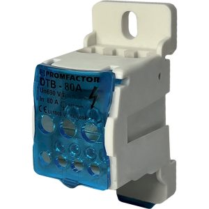 Розподільчий клемний блок DTB080 80A (7 контактів) 690V