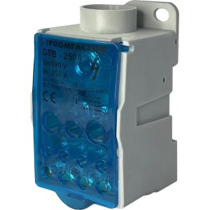 Розподільчий клемний блок DTB250 250A (12 контактів) 690V