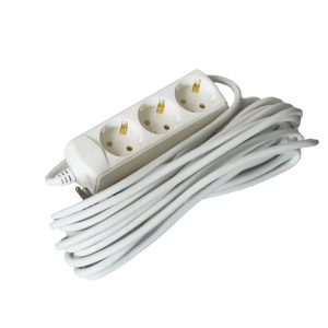 Подовжувач 3гн 7м З/К 2P+PE 3х1мм2 10А/250В "UEC"