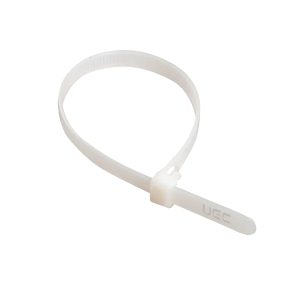 Хомут  8,8х650мм нейлон білий (100шт) "UEC"