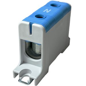 Клемма FT1095N 1Р, Cu:16-95 / Al:16-95 16-95мм.кв., синяя