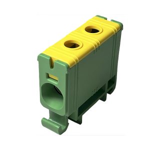 Клемма FT1050G 1Р, Cu:2.5-50 / Al:6-50 6-50мм.кв., желто-зеленая