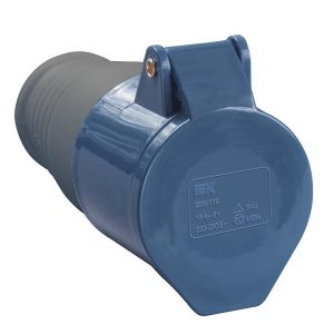 Розетка 223 переносна 2Р+PЕ 32А 220В IP44 УЕК