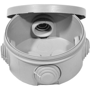 Коробка розподільча 80х45 IP55 зовнішня кругла