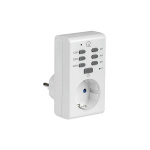 Розетка-таймер електр. з інд. 15хв.-6г 16А IP20 РТЕ-2  "UEC"
