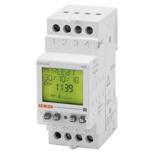 Таймер тижневий цифровий 1C 2M GEWISS
