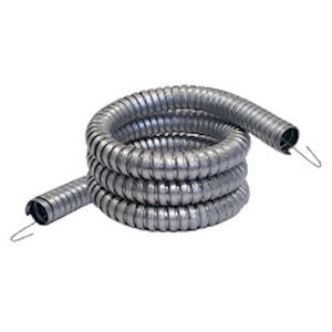 Металорукав РЗ-Ц-Х 22 з протяжкою 22/25мм (бухта 50м), бавовн. ущільнювач "БДК"