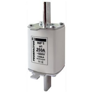 Запобіжник ножевий з  плавкою вставкою NF1.250A 500V 120kA