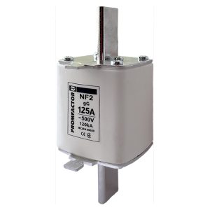 Запобіжник ножевий з плавкою вставкою NF2.125A 500V 120kA