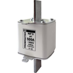 Запобіжник ножевий з плавкою вставкою NF3.500A 500V 120kA
