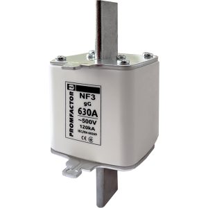 Запобіжник ножевий з плавкою вставкою NF3.630A 500V 120kA