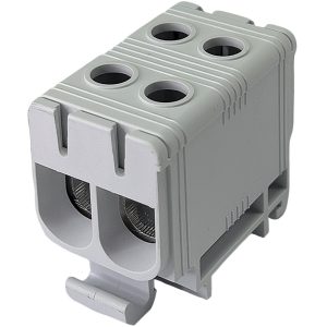 Клемма FT1050F 2P,Cu:2.5-50 / Al:6-50 2.5-50мм2, серая