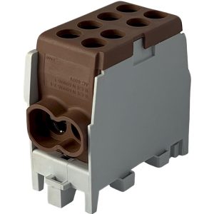 Клемный блок FJ-25/16.1BR 100А коричневый