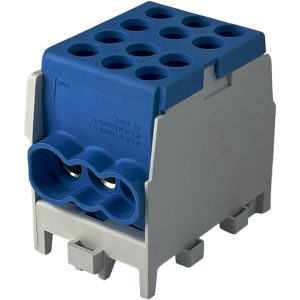 Клемный блок FJ-25/16.2B 100А синий