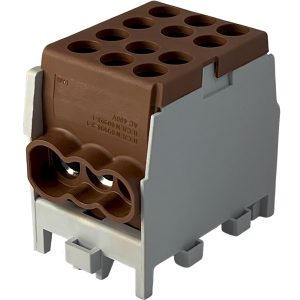 Клемный блок FJ-25/16.2BR 100А коричневый