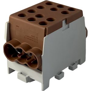 Клемный блок FJ-35/25.2BR 125А коричневый