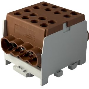 Клемный блок FJ-35/25.3BR 125А коричневый