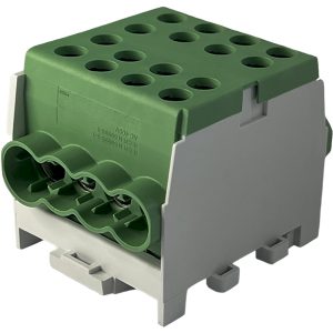 Клемный блок FJ-35/25.3G 125А зеленый