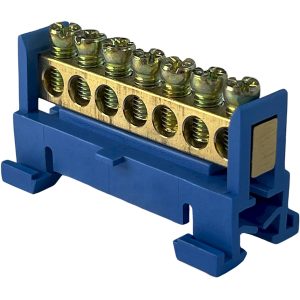 Шина нулевая SPF607B 7 6x9мм2 (синяя)