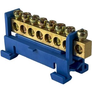 Шина нулевая SPF608B 8 6x9мм2 (синяя)