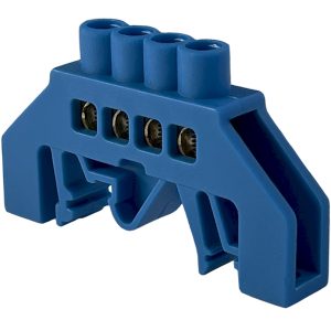 Шина нулевая изолированная STF704B 6x9мм² (синяя)