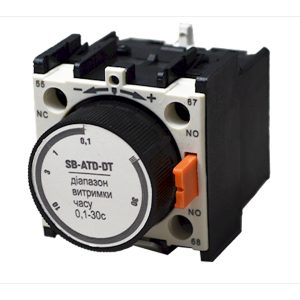 ПВИ-11 затримка на вмик. 0,1-30сек. 1з+1р (LA2-DT0) "UEC"