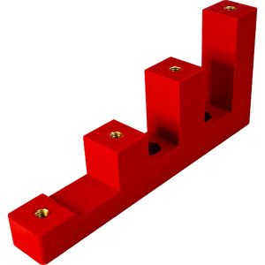 Ступенчатый изолятор SJ4-30 красный