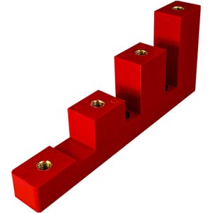 Ступенчатый изолятор SJ4-40 красный