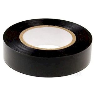 Ізострічка ХБ 18 мм /20м /0,35мм чорна температура - 30 до +40