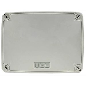 Коробка розподільча 146х105х65 IP67 зовнішня пласт.б/отв. ск.сір "UEC"