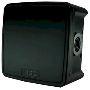 Коробка розподільча 75х75х48 IP54 зовнішня пласт. чорна "UEC"