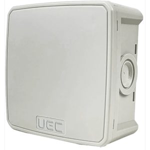Коробка розподільча 75х75х48 IP65 зовнішня пласт. сіра "UEC"
