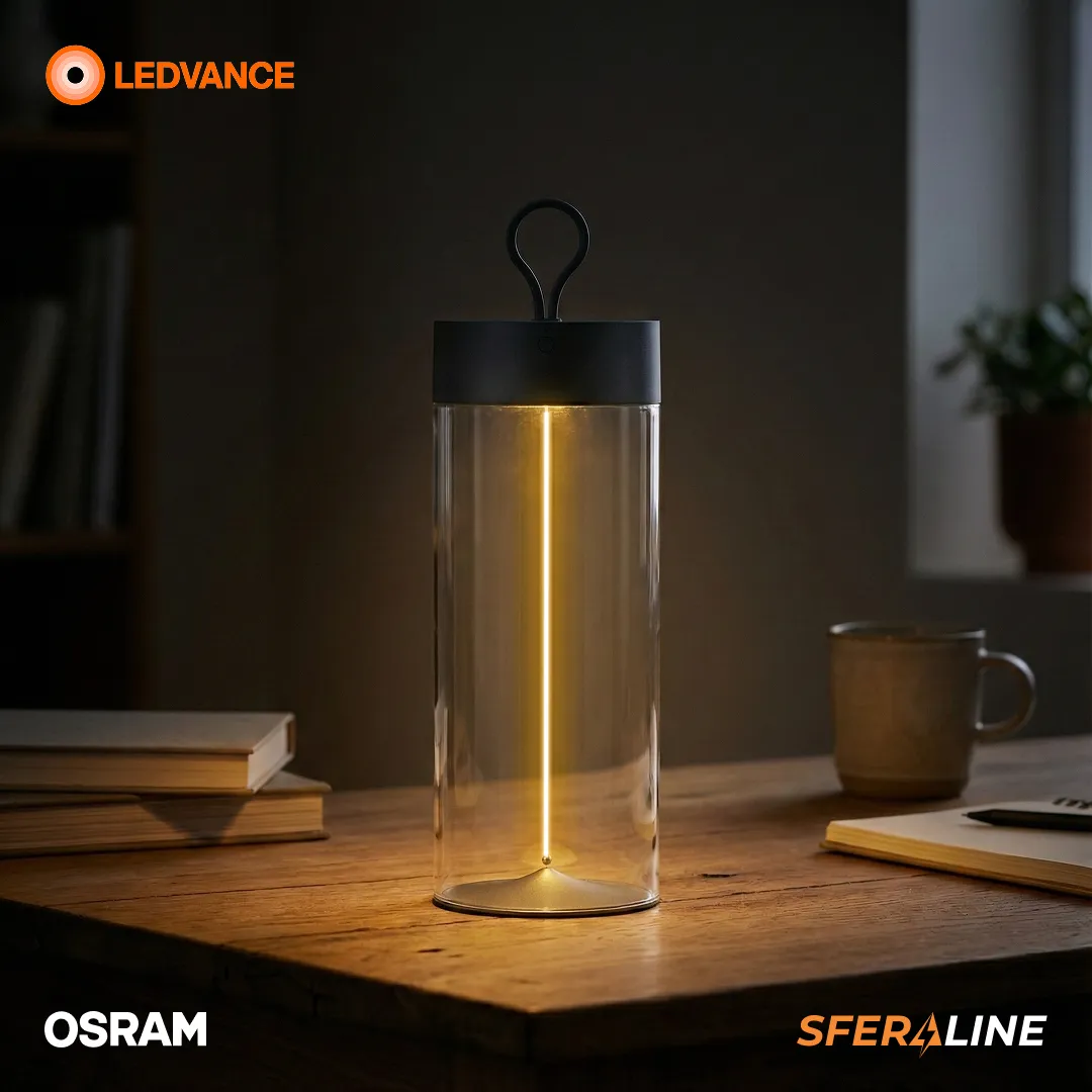 Світлодіодний світильник з USB C зарядкою | Ledvance автономне освітлення для дому