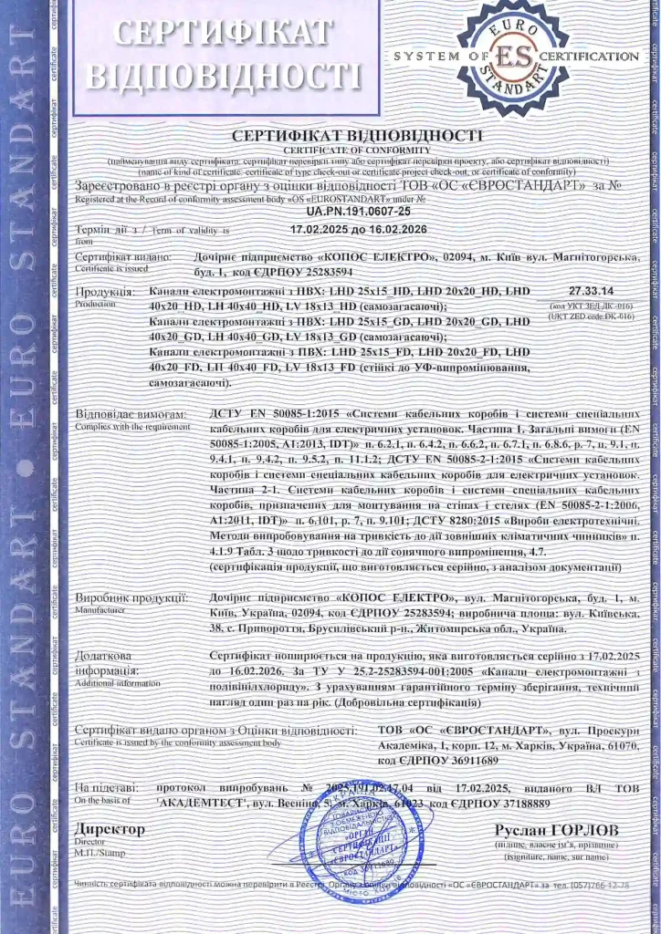 KOPOS | Електромонтажна продукція для дому та промисловості