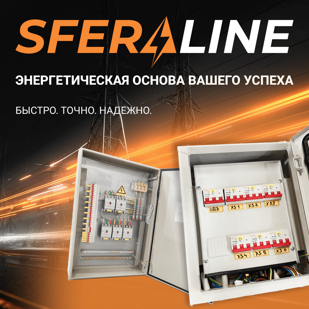 Sferaline | щитовое оборудование | собственное производство