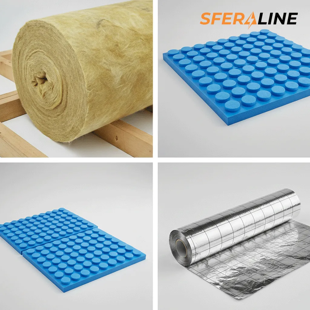 Изоляция для теплого пола | Какие материалы лучше использовать