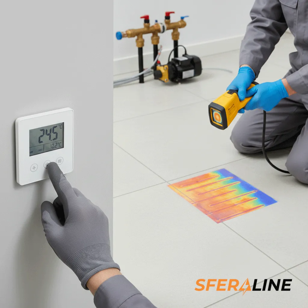 Обслуживание теплого пола | Проверка и уход