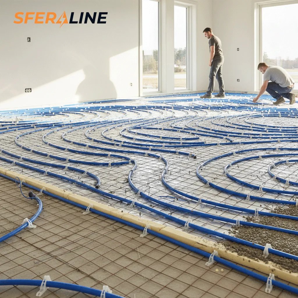 Как работает водяной теплый пол