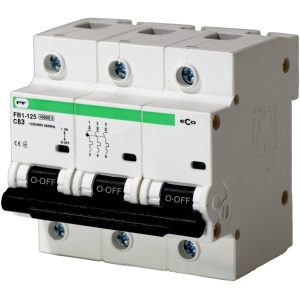 Модульний автоматичний вимикач FB1-125 ECO 10kA    "C" 3P 83A