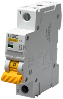 Автоматичні вимикачі та додаткові пристрої UEC