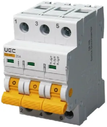 Автоматичні вимикачі та додаткові пристрої UEC