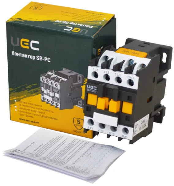 Комутаційне обладнання UEC | Контактори