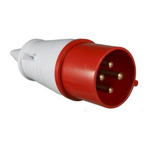 Вилка 024 переносная 3Р+РE 32А 380В IP44