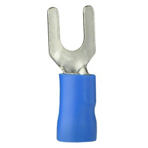 Наконечник вилка 1.5-2.5 мм.кв. изоляция НВИ 2-5 синий (100шт) "АСКО"