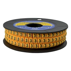 Маркер ЕС-3 5,2 - 10 кв.мм. "3" (250шт)